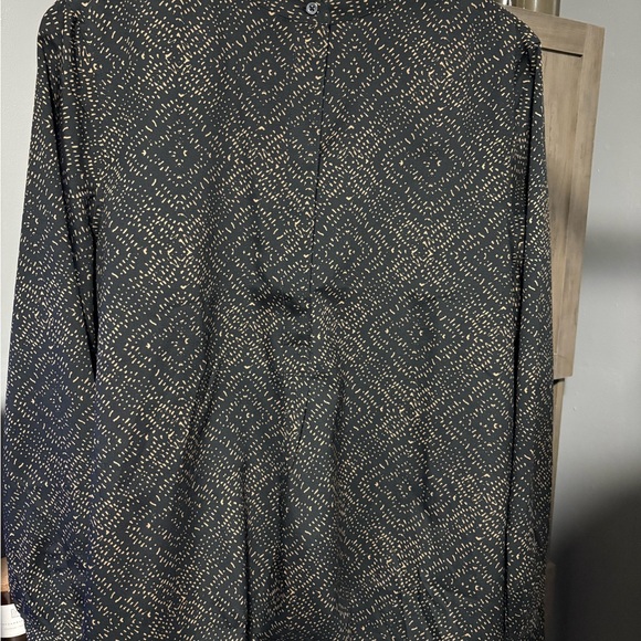 Ralph Lauren Black and Patterned Blouse - Picture 3 of 5